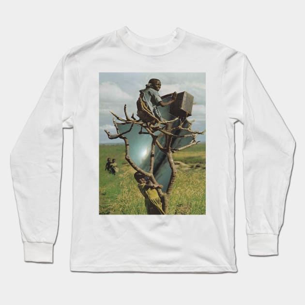 Power of Rhythm Long Sleeve T-Shirt by stellarcollages